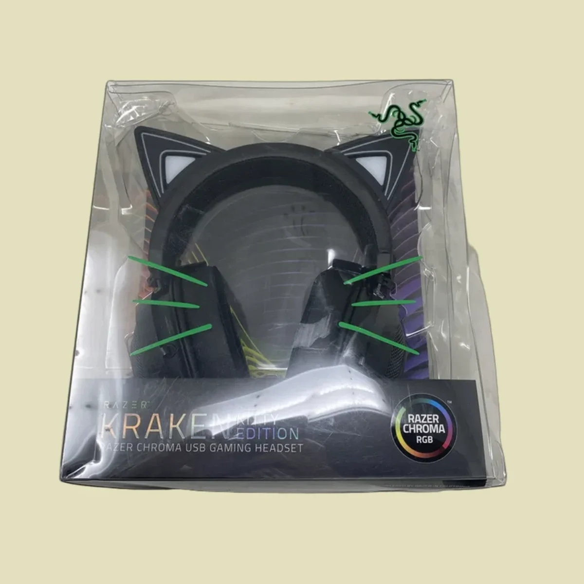 Razer Kraken Kitty Edition - Gaming Headset met Chroma RGB Kattenoren