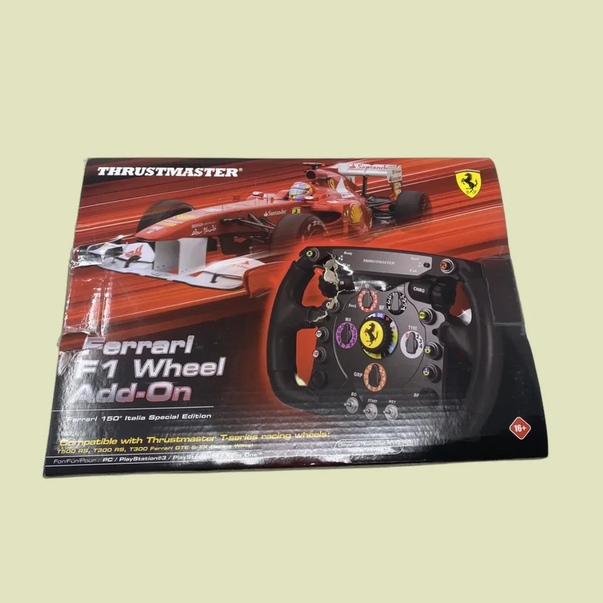 Thrustmaster Ferrari F1 Racestuur Add-On voor PS5/PS4/PC/Xbox